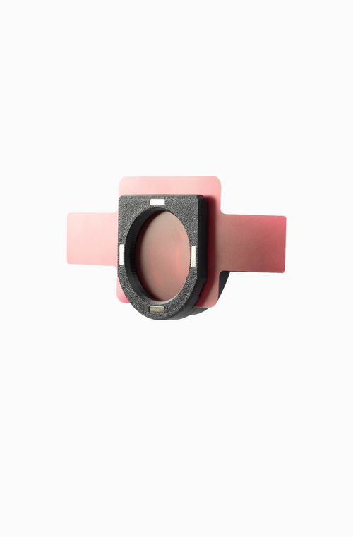 Pink gel filter in its holder for THE LIGHTER PRO