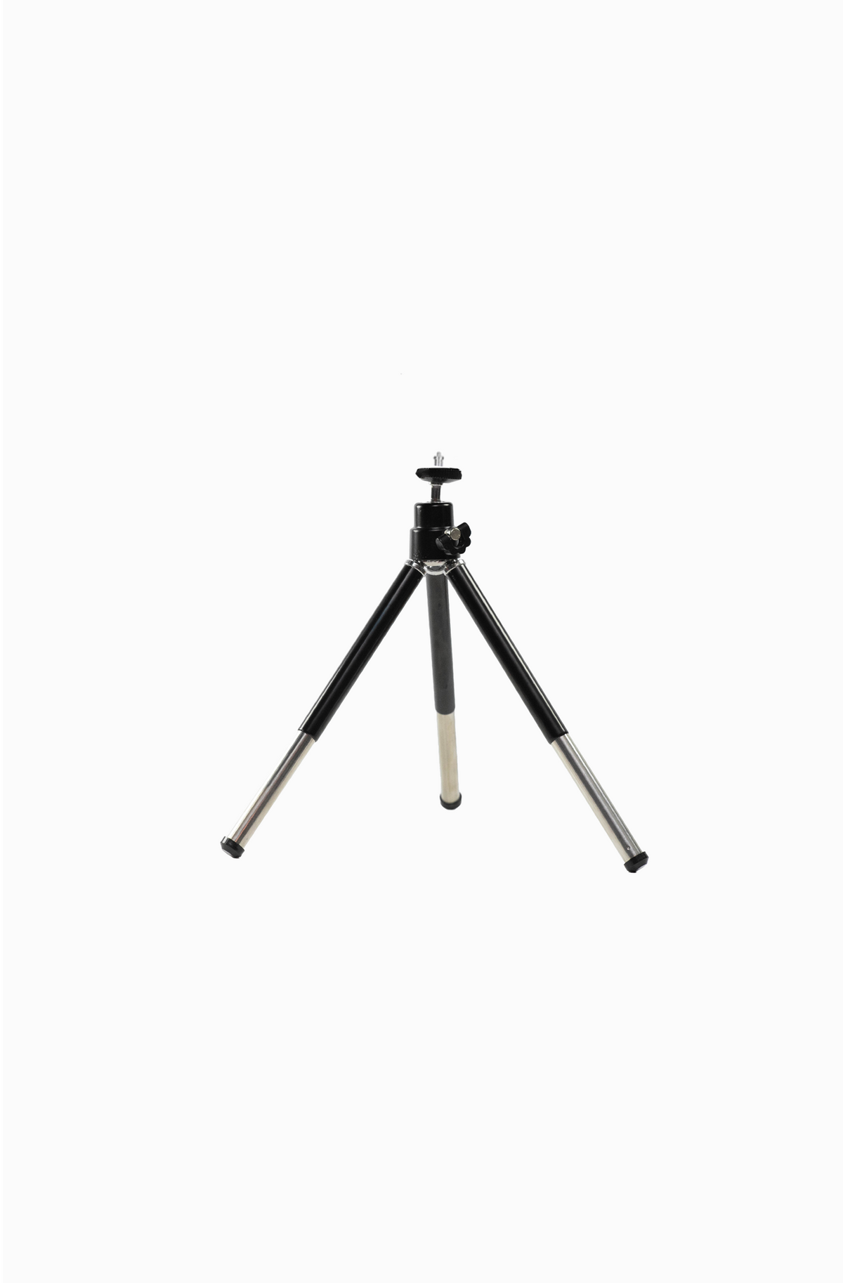 Mini tripod with adjustable head and 1/4-inch mount for THE LIGHTER