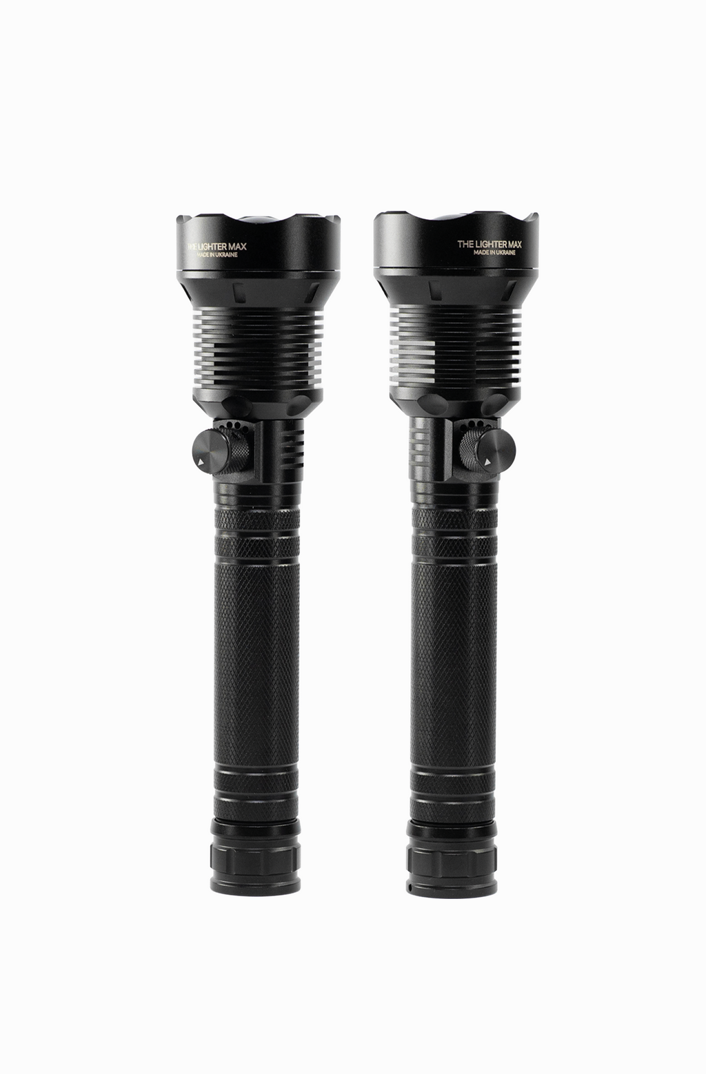 Two THE LIGHTER MAX LED lights in the MAX KIT