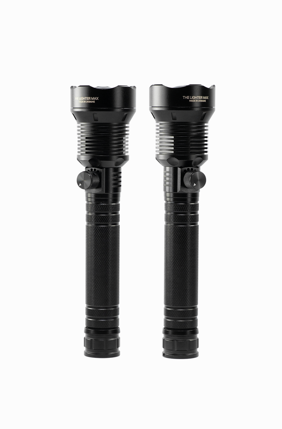 Two THE LIGHTER MAX LED lights in the MAX KIT