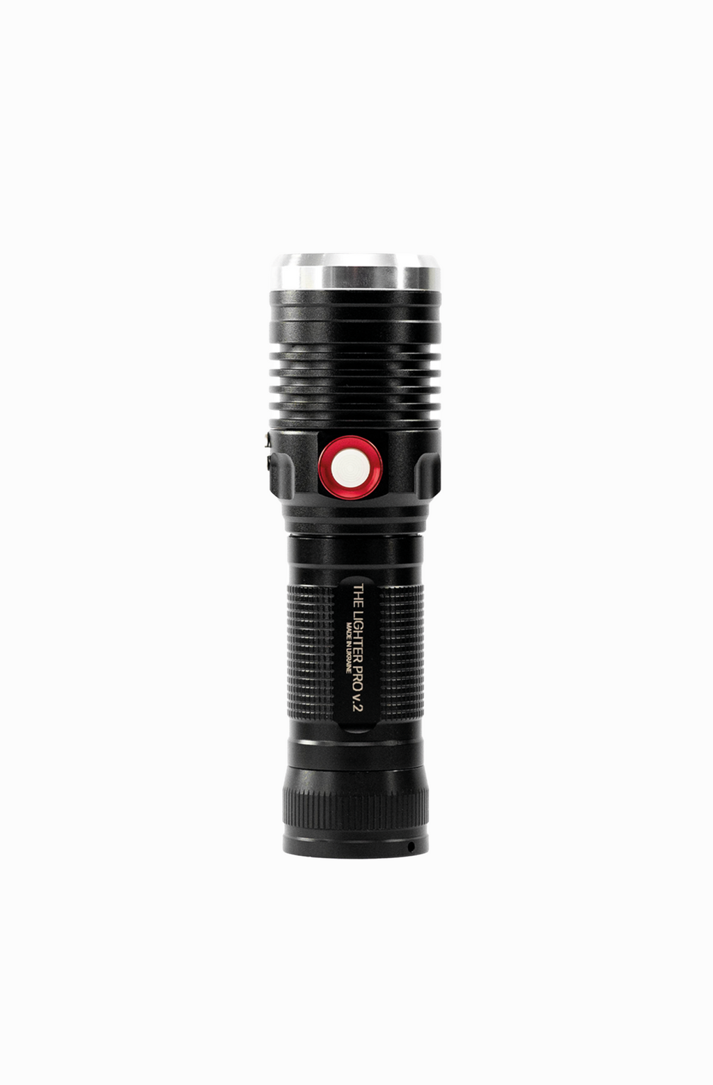 Rear view of THE LIGHTER PRO v.2 portable LED light